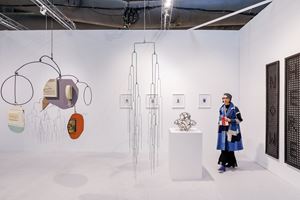 Beth Campbell and Susan Hefuna, Anne Mosseri-Marlio Galerie, The Armory Show, New York (5–8 March 2020). Courtesy Ocula. Photo: Charles Roussel.